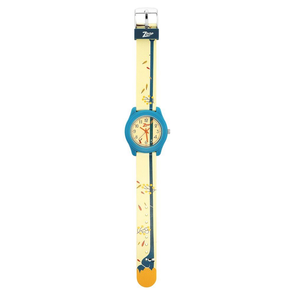 Zoop By Titan Friends From Nature Yellow Dial Plastic Strap for Kids