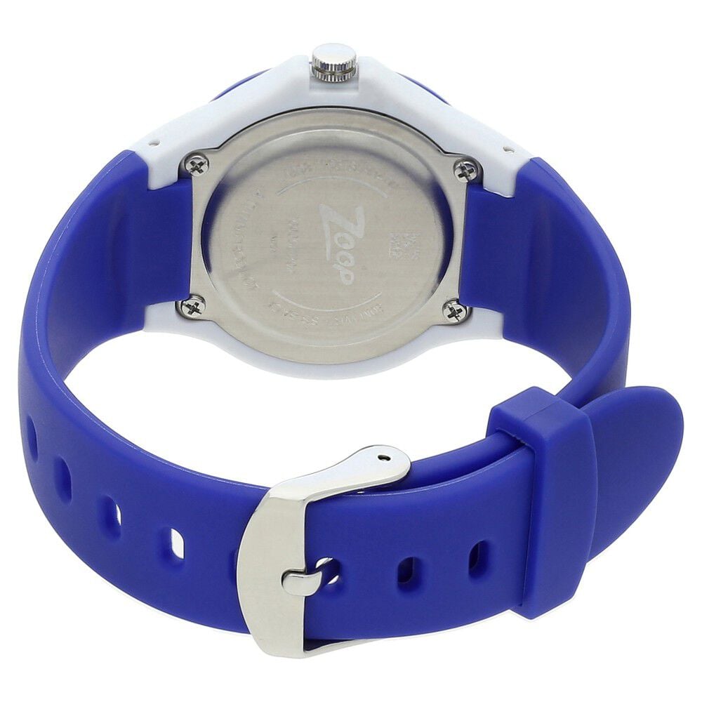 Zoop By Titan Quartz Analog White Dial PU Strap Watch for Kids