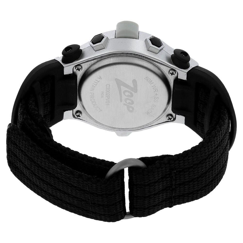 Zoop By Titan Digital Dial Nylon Strap Watch for Kids