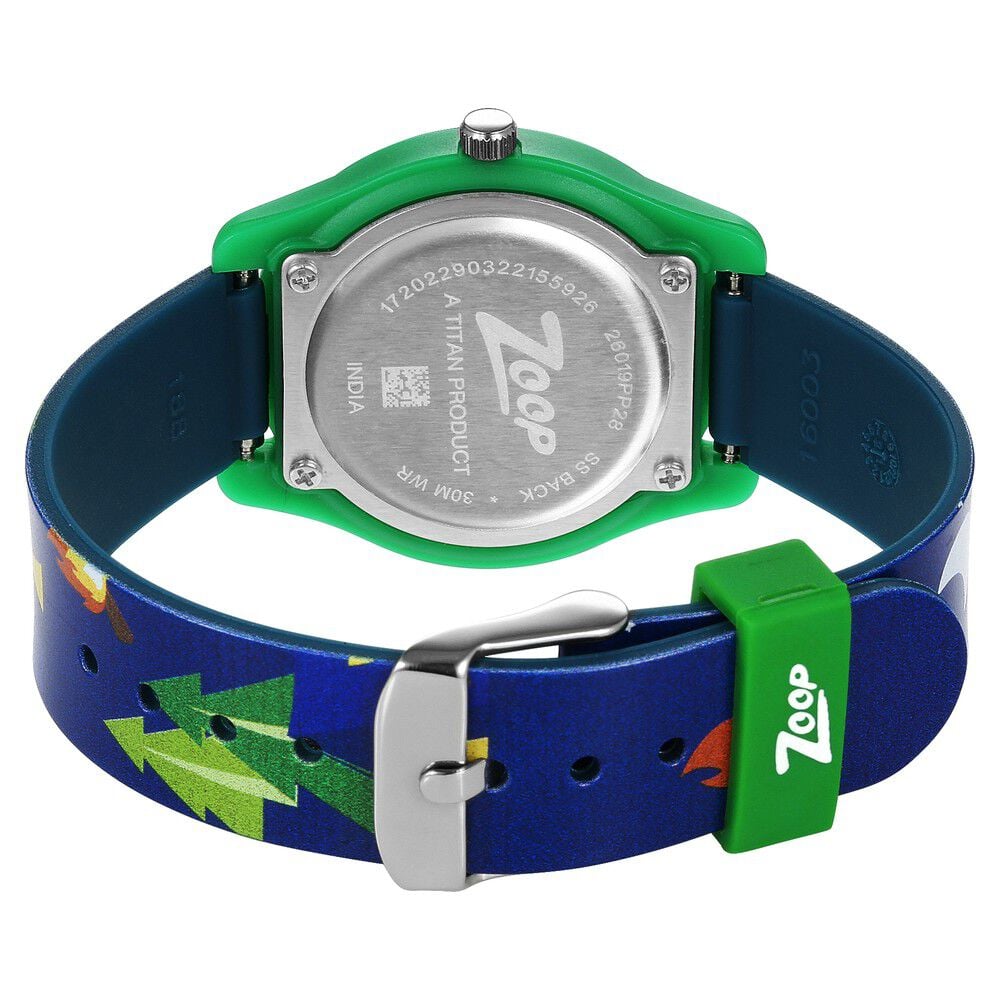 Outdoor life Blue Dial Plastic Strap for Kids