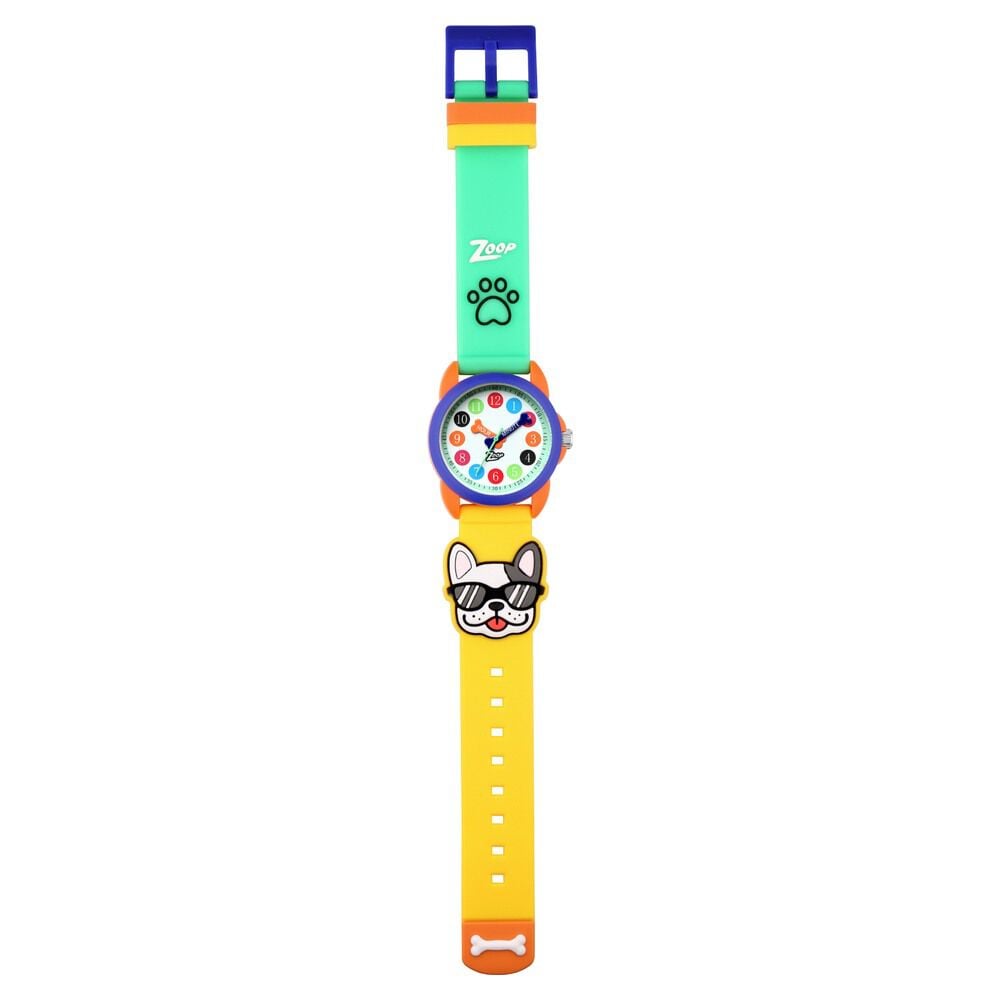 Zoop By Titan Quartz Analog White Dial PU Strap Watch for Kids