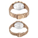 Sonata Modern Bandhan Quartz Analog Silver Dial Stainless Steel Strap Watch for Couple