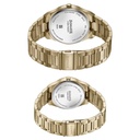 Sonata Wedding Edit Quartz Analog Black Dial Stainless Steel Strap Watch For Pair