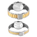 Sonata Pair Quartz Analog Champagne Dial Stainless Steel Strap Watch for Couple