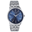 Sonata Wedding Edit Quartz Analog with Date Blue Dial Stainless Steel Strap Watch For Men