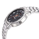 Sonata RPM Quartz Analog with Day and Date Black Dial Metal Strap Watch for Men