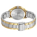 Sonata Quartz Analog with Day and Date Silver Dial Stainless Steel Strap Watch for Men