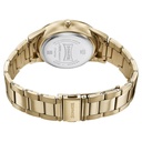 Sonata Quartz Analog Blue Dial Golden Stainless Steel Strap Watch For Men