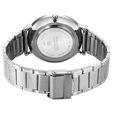 Sonata Ascent Quartz Analog White Dial Stainless Steel Strap Watch For Men
