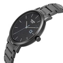 Sonata Quartz Analog with Date Stainless Steel Strap Watch for Men