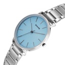 Sonata Ascent Quartz Analog Blue Dial Stainless Steel Strap Watch For Men