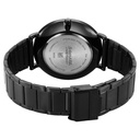 Sonata Ascent Quartz Analog Black Dial Stainless Steel Strap Watch For Men