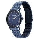 Sonata Wedding Quartz Analog Blue Dial Stainless Steel Strap Watch For Men