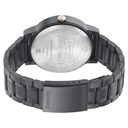 Sonata Beyond Gold Quartz Analog Black Dial Metal Strap Watch for Men