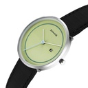 Sonata Ascent Quartz Analog with Date Green Dial Leather Strap Watch For Men