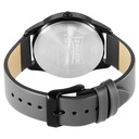 Sonata Force Quartz Analog Green Dial Leather Strap Watch for Men