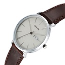 Sonata Ascent Quartz Analog with Day and Date Grey Dial Leather Strap Watch For Men