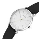 Sonata Ascent Quartz Analog White Dial Leather Strap Watch For Men