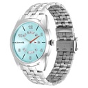 Sonata RPM Analog with Date Blue Dial Stainless Steel Strap Watch for Men