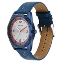 Sonata Blues Quartz Analog Two Toned Dial Metal Strap Watch for Men
