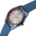 Sonata Blues Quartz Analog Two Toned Dial Metal Strap Watch for Men
