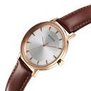Sonata Utsav Quartz Analog Silver Dial Leather Strap Watch for Men