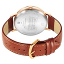 Sonata Utsav Quartz Analog Silver Dial Leather Strap Watch for Men