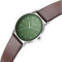 Sonata Sleek Green Dial Analog Watch for Men