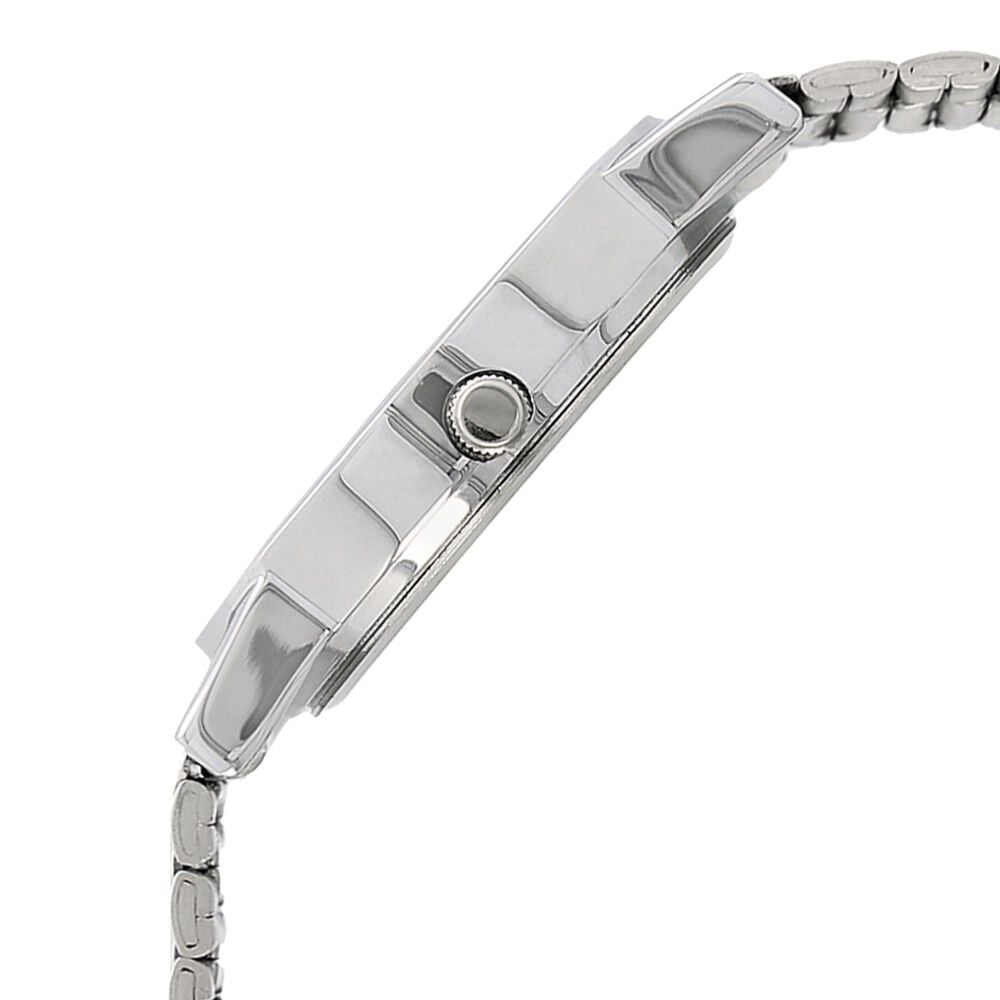 Sonata Quartz Analog White Dial Stainless Steel Strap Watch for Men
