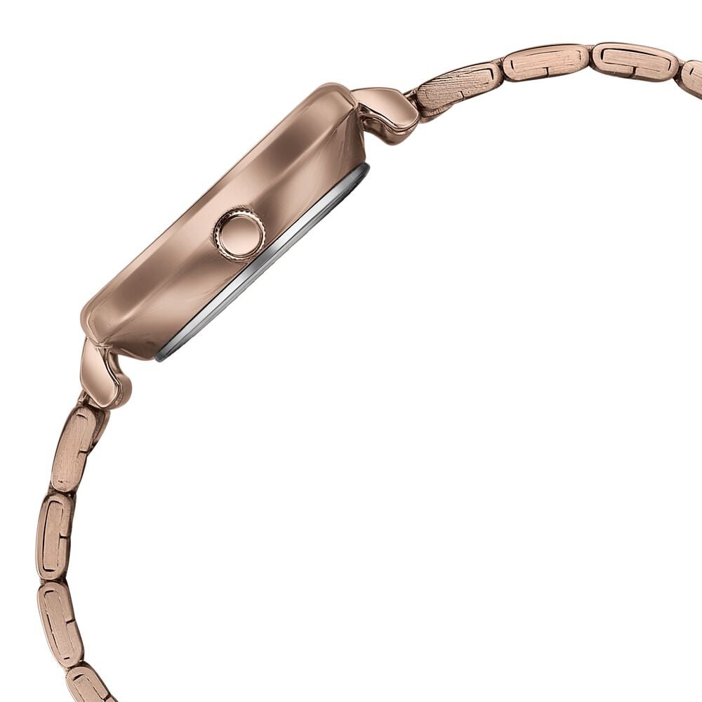 Sonata Wedding Edit Quartz Analog Pink Dial Stainless Steel Strap Watch For Women