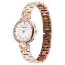 Sonata Wedding Quartz Analog Off White Dial Stainless Steel Strap Watch For Women