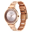 Sonata Blush Quartz Analog Pink dial Stainless Steel Strap Watch for Women