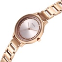 Sonata Blush Quartz Analog Pink dial Stainless Steel Strap Watch for Women