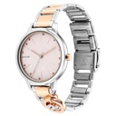 Sonata Blush Quartz Analog Pink dial Stainless Steel Strap Watch for Women