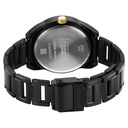 Sonata Unveil Quartz Multifunction Black Dial Stainless Steel Strap Watch for Women
