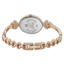 Sonata Blush Silver Dial Women Watch With Metal Strap