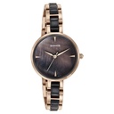 Sonata Quartz Analog Multicoloured Dial Two Toned Stainless Steel Strap Watch For Women