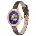 Sonata Unveil Quartz Multifunction Leather Strap Watch for Women