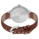 Sonata Unveil Quartz Multifunction Leather Strap Watch for Women