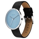 Sonata Ascent Quartz Analog Blue Dial Leather Strap Watch For Men
