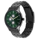Sonata Quartz Multifunction Green Dial Stainless Steel Strap Watch for Men