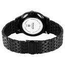 Sonata Wedding Quartz Analog Black Dial Stainless Steel Strap Watch For Men