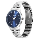 Sonata Wedding Quartz Analog Blue Dial Stainless Steel Strap Watch For Men