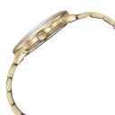 Sonata Wedding Edit Quartz Analog with Date Golden Dial Stainless Steel Strap Watch For Men