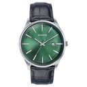 Sonata Wedding Edit Quartz Analog with Date Green Dial Leather Strap Watch For Men