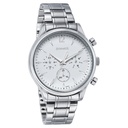 Sonata Wedding Edit Quartz Multifunction Silver Dial Stainless Steel Strap Watch For Men