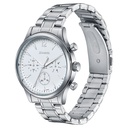 Sonata Wedding Edit Quartz Multifunction Silver Dial Stainless Steel Strap Watch For Men