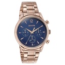 Sonata Wedding Edit Quartz Multifunction Blue Dial Stainless Steel Strap Watch For Men