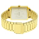 Sonata Quartz Analog with Day and Date White Dial Stainless Steel Strap Watch for Men