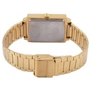 Sonata Quartz Analog with Day and Date Champagne Dial Stainless Steel Strap Watch for Men